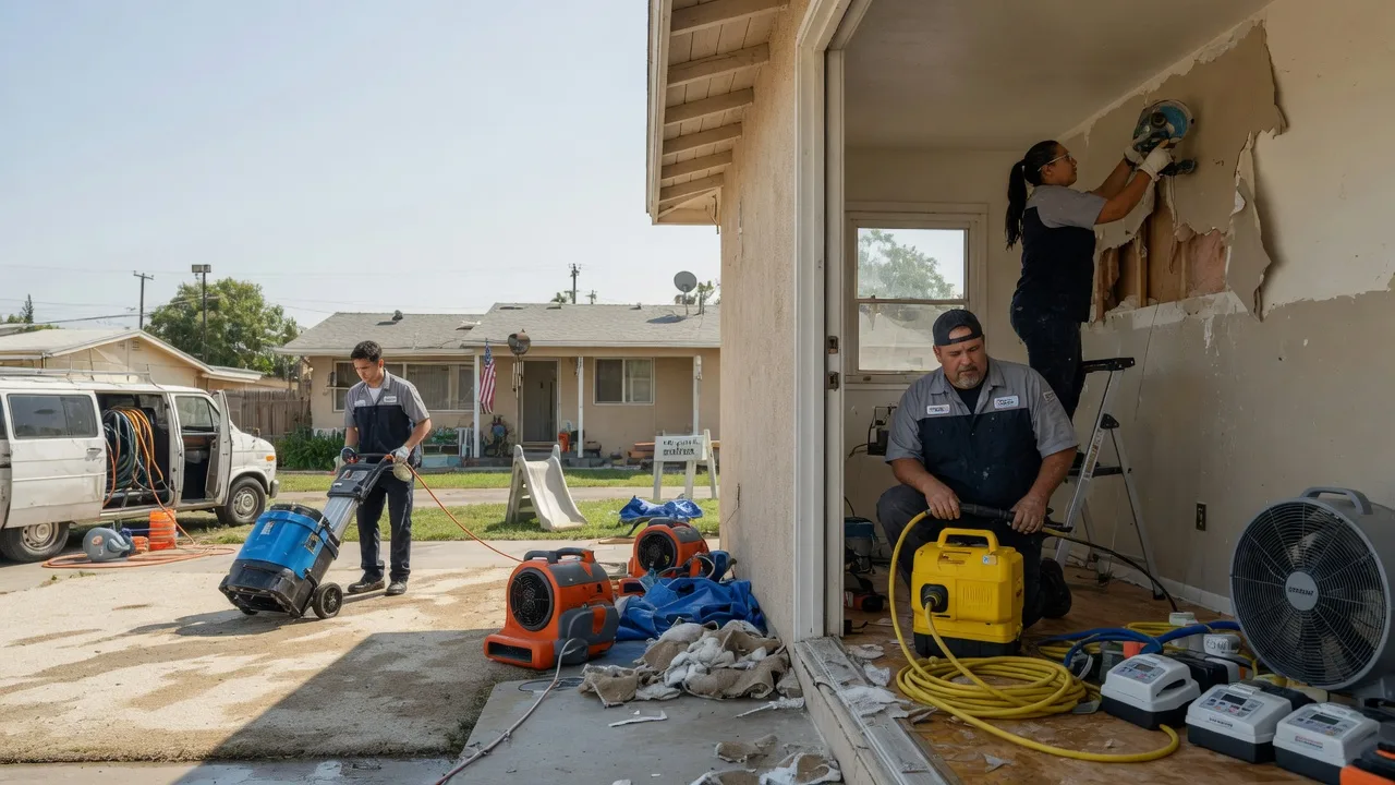 Water Damage Restoration in Mount Calm, TX near me